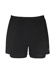 RUKKA |  Damen Laufshort Makela 2in1 | schwarz