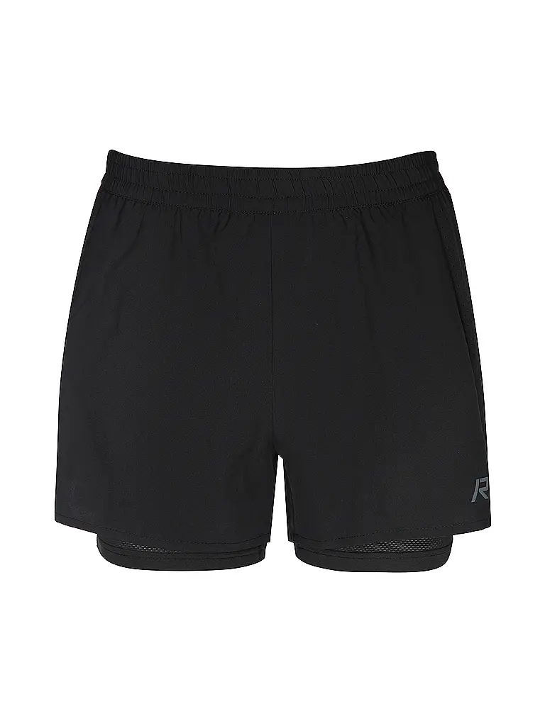 RUKKA |  Damen Laufshort Makela 2in1 | schwarz