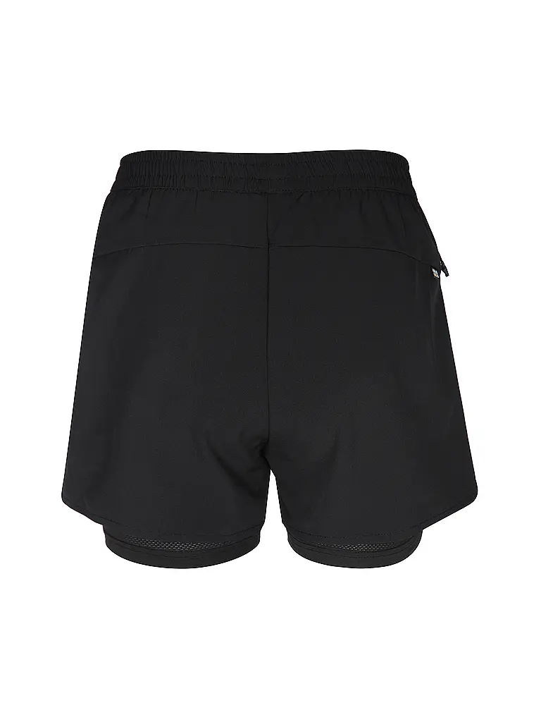 RUKKA |  Damen Laufshort Makela 2in1 | schwarz