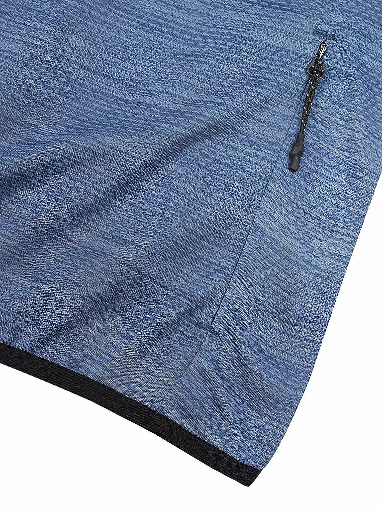 RUKKA |  Herren Laufhoodie mit Zip Meilan  | dunkelblau