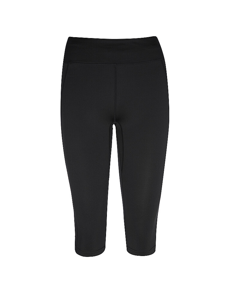 RUKKA Leggings Capri 4-Wege-Stretch Schlüsseltasche Schwarz