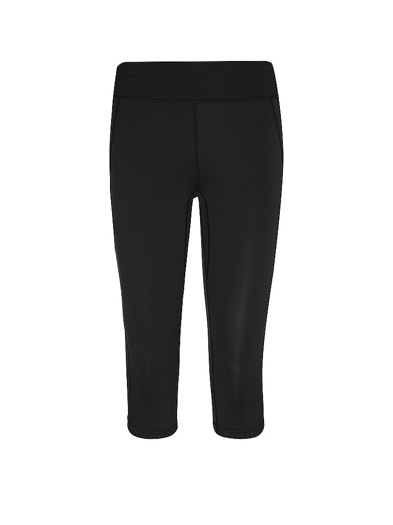 RUKKA Leggings Tight 3/4 4-Way Stretch Schwarz