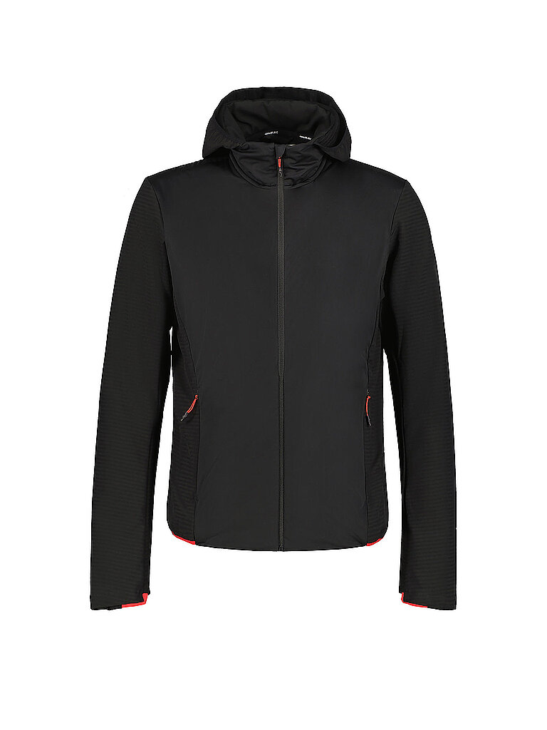 RUKKA Hybridjacke Kapuze 4-Wege-Stretch schwarz