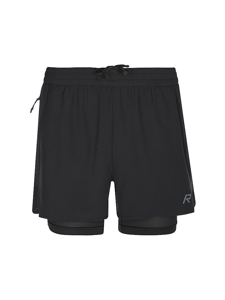 RUKKA Shorts 2-in-1 Stretch Schwarz