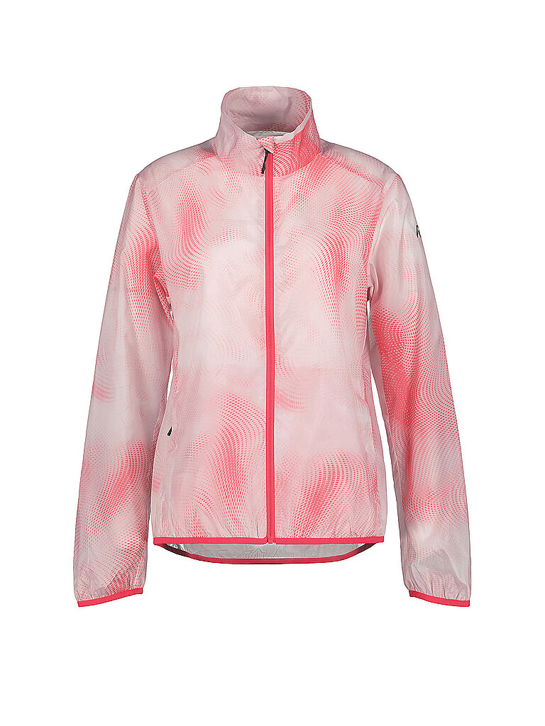 RUKKA Jacke Normal Fit Wasserabweisend Ungefüttert Pink
