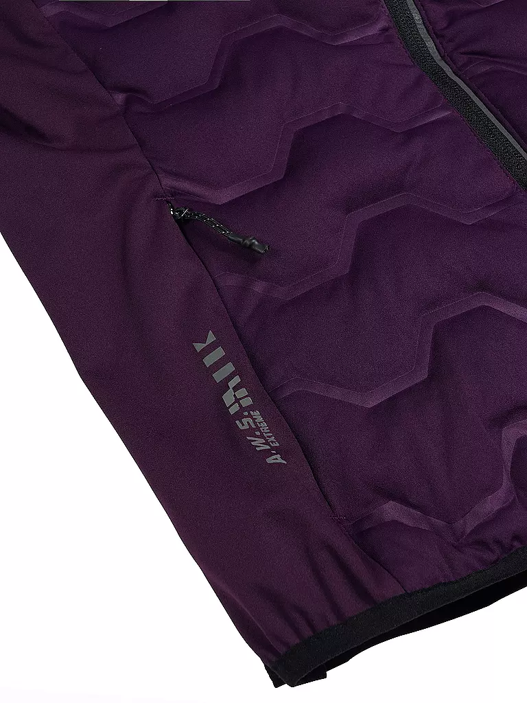 RUKKA | Damen Hybrid-Laufweste Majstad | schwarz