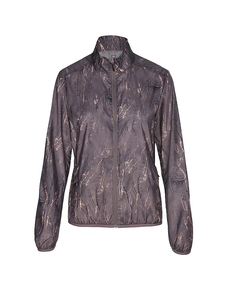 RUKKA | Damen Laufjacke Maile Print | lila