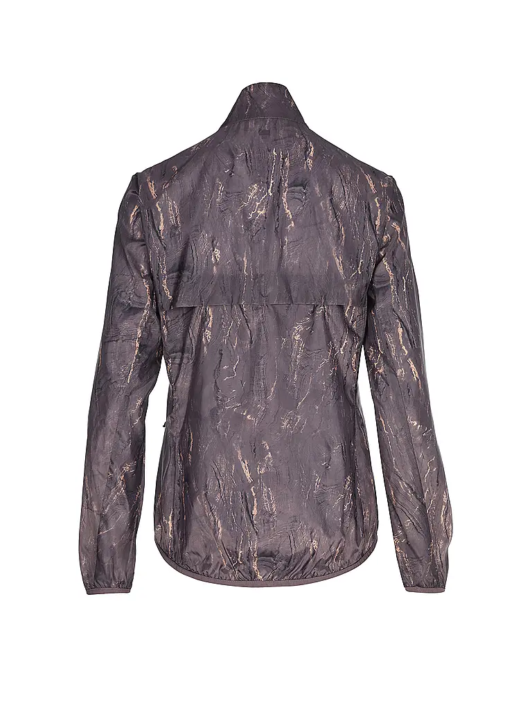 RUKKA | Damen Laufjacke Maile Print | lila
