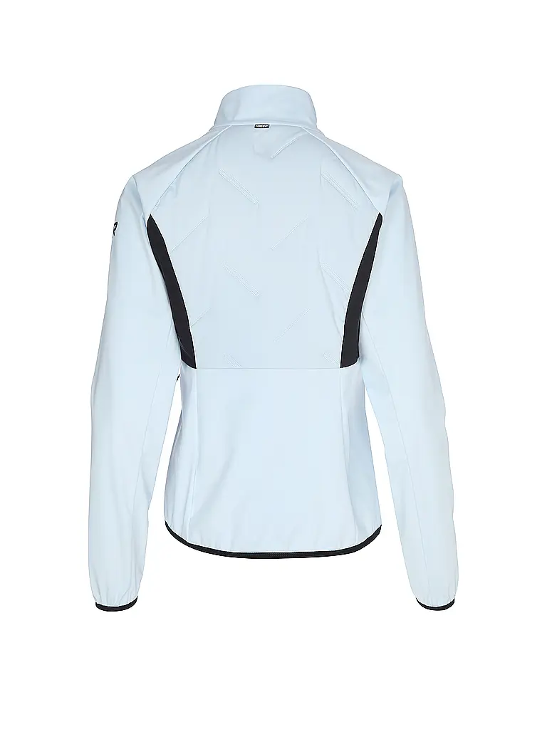 RUKKA | Damen Laufjacke Melta mit Kapuze | hellblau