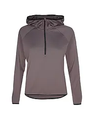 RUKKA | Damen Laufshirt Maakala 1/2 Zip | lila