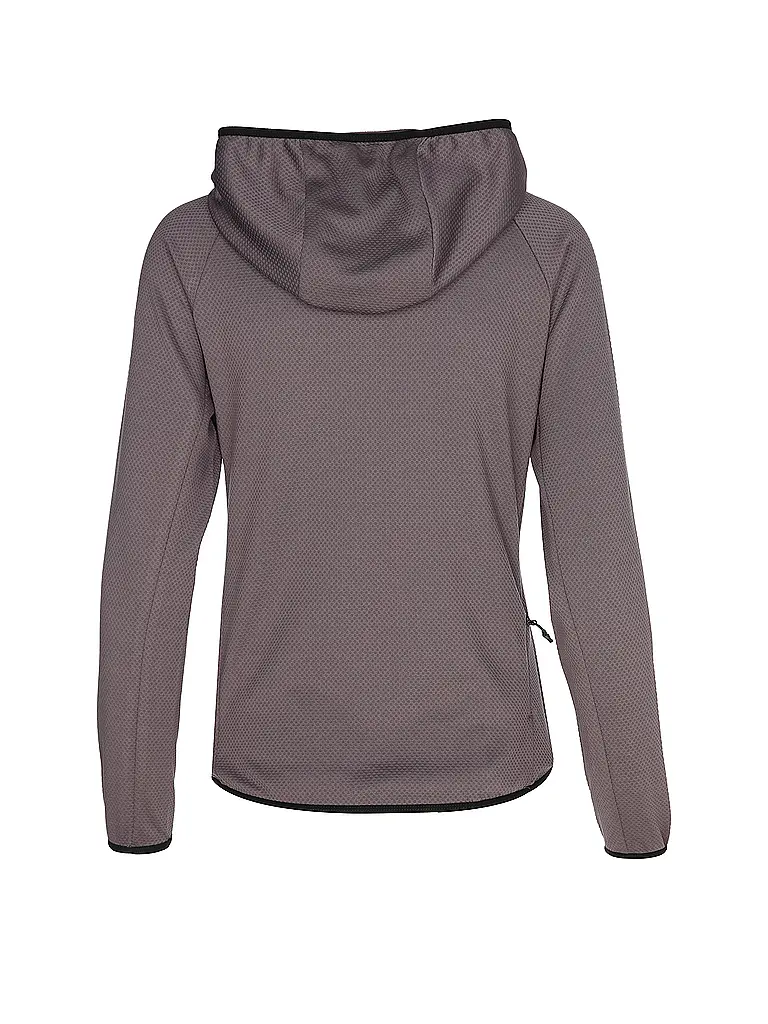 RUKKA | Damen Laufshirt Maakala 1/2 Zip | lila