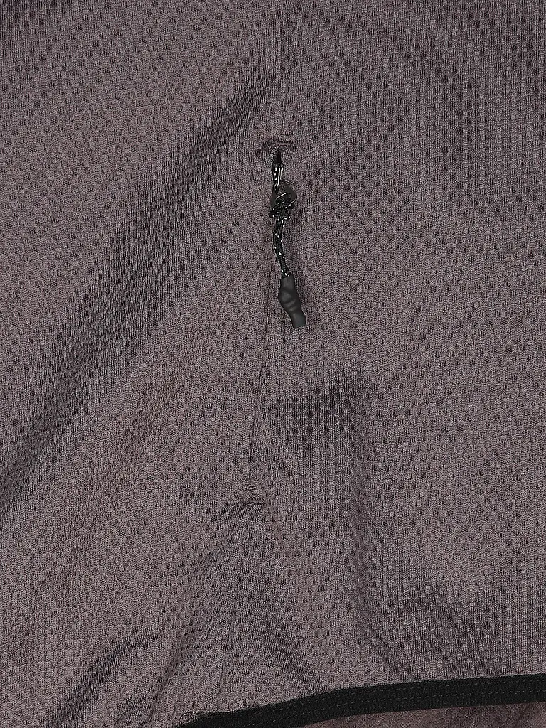 RUKKA | Damen Laufshirt Maakala 1/2 Zip | lila