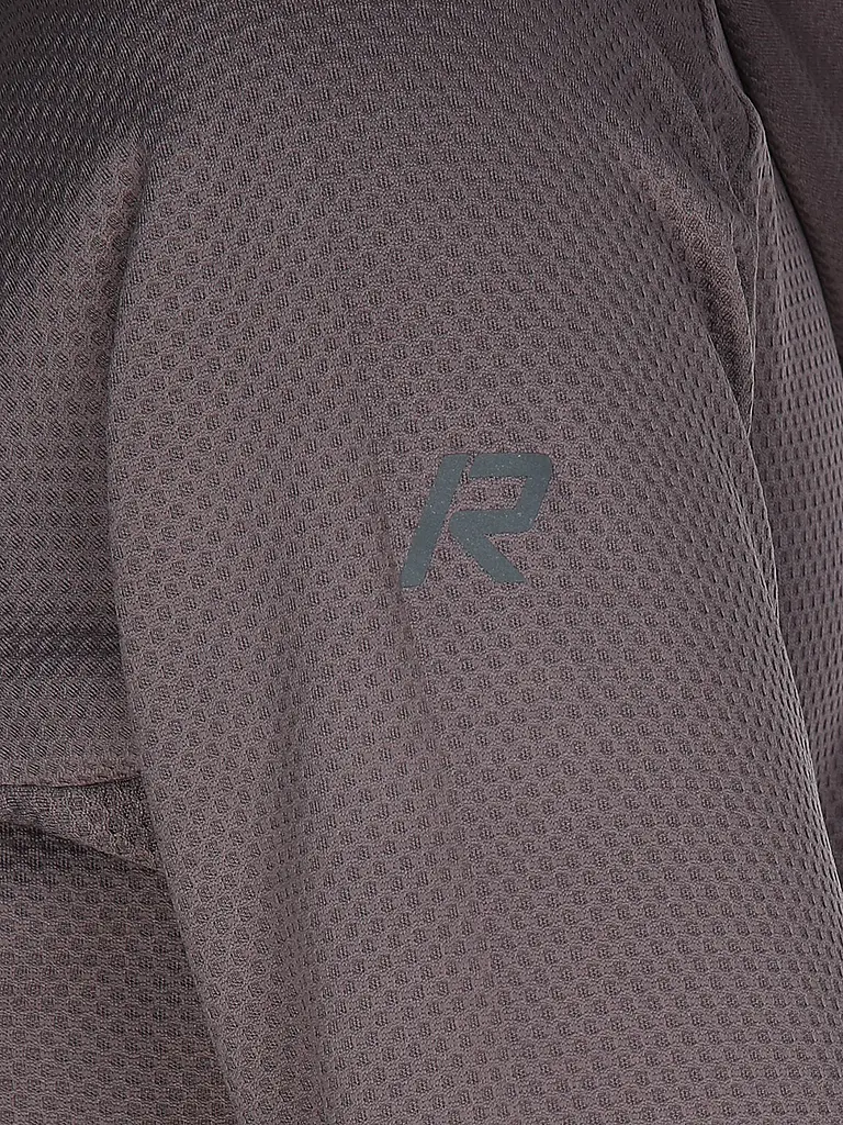 RUKKA | Damen Laufshirt Maakala 1/2 Zip | lila