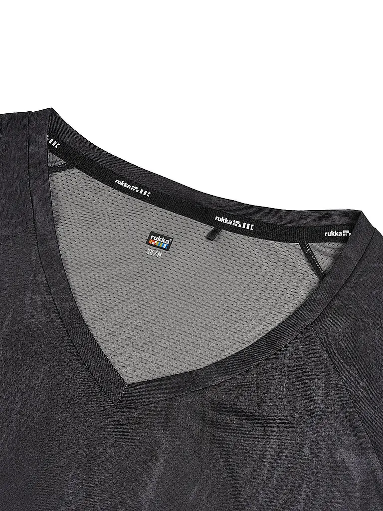 RUKKA | Damen Laufshirt Magnula | schwarz