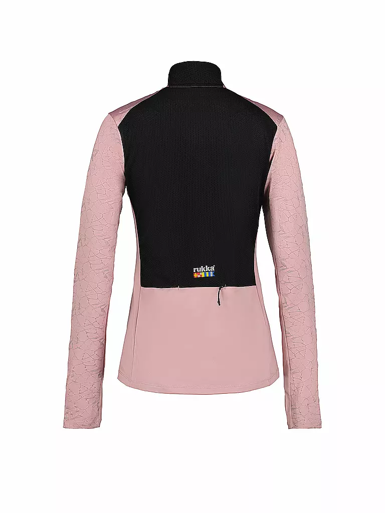 RUKKA | Damen Laufshirt Merisaari Reflective | rosa