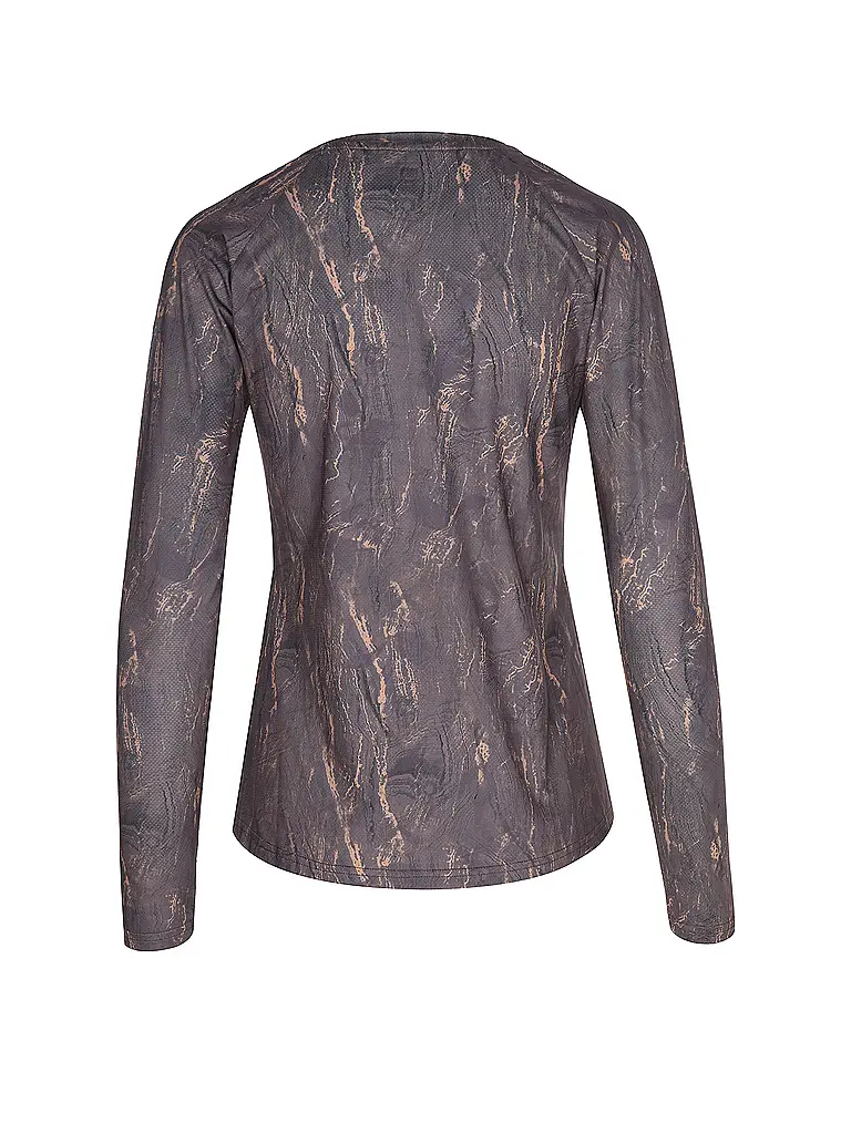 RUKKA | Damen Laufshirt Muotka Print | lila