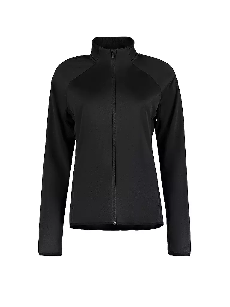 RUKKA | Damen Tennis Trainingsjacke Ylakai | schwarz