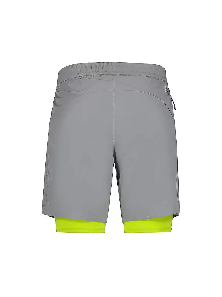 RUKKA | Herren 2in1 Laufshort Maaninka | grau