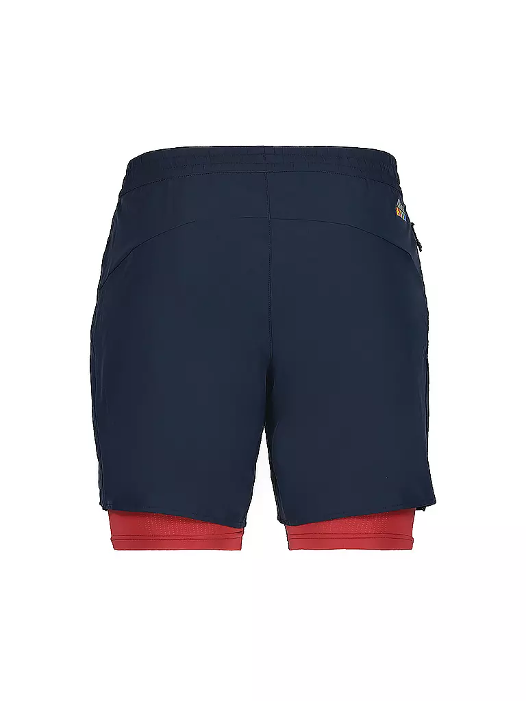 RUKKA | Herren 2in1 Laufshort Mentula | blau