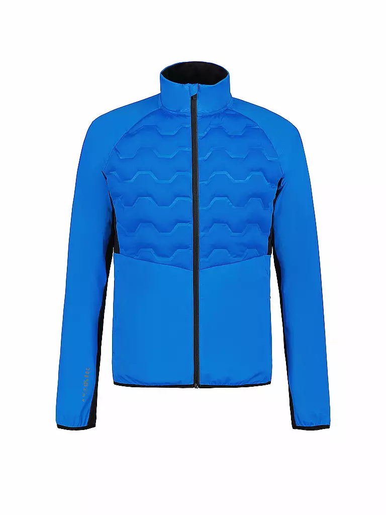 RUKKA | Herren Hybrid-Laufjacke Muska | blau