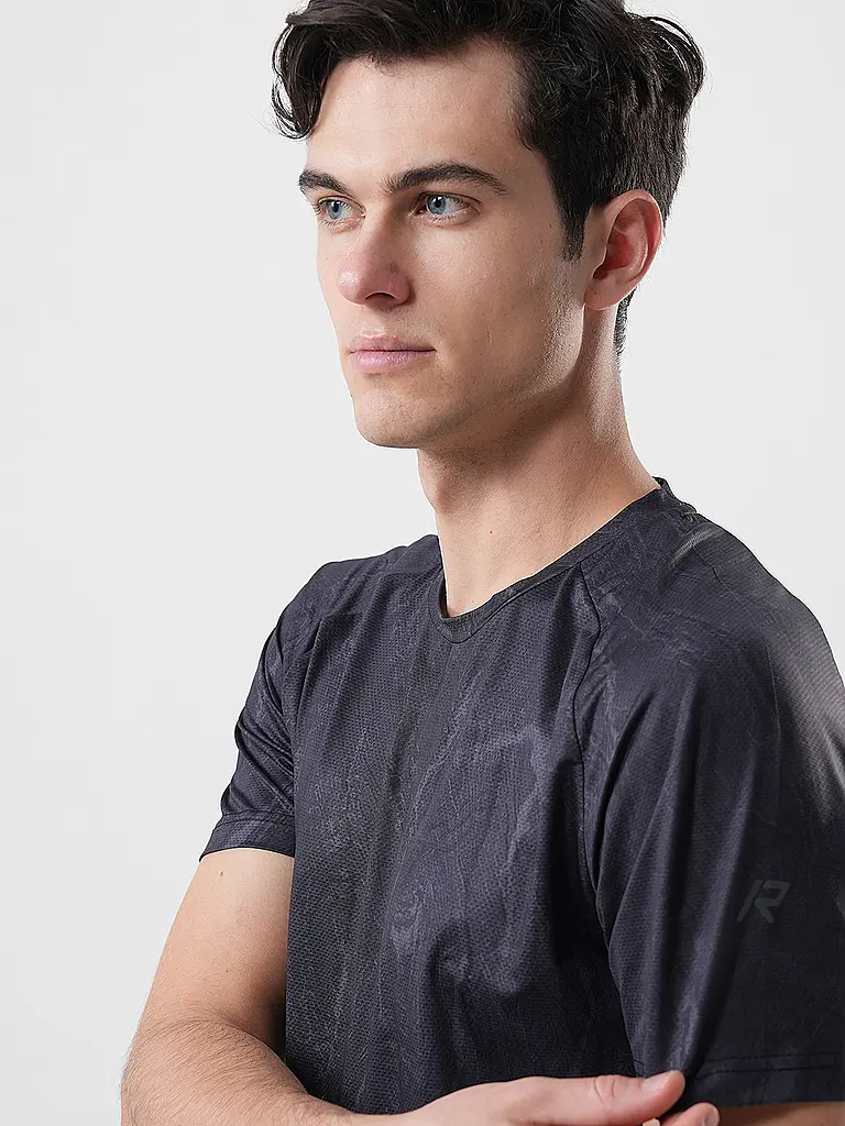 RUKKA | Herren Laufshirt Maavesi Print |