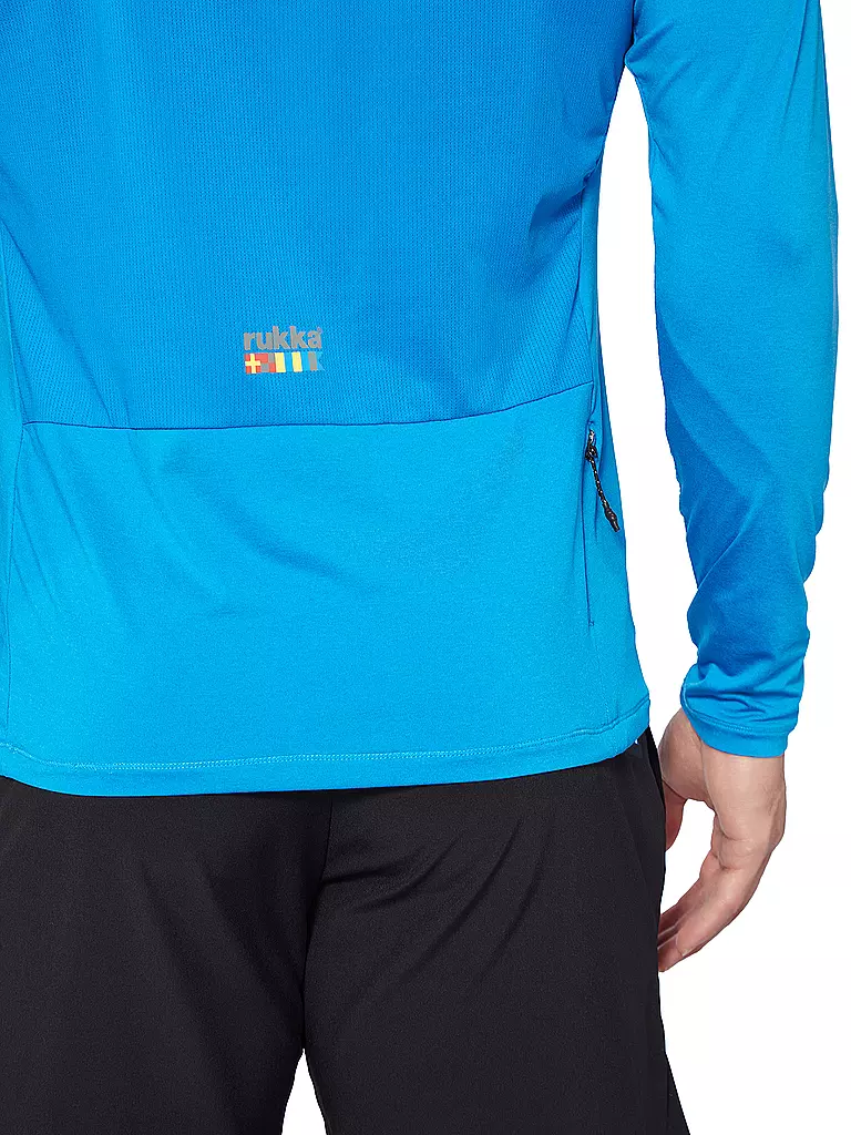 RUKKA | Herren Laufshirt Melko | blau