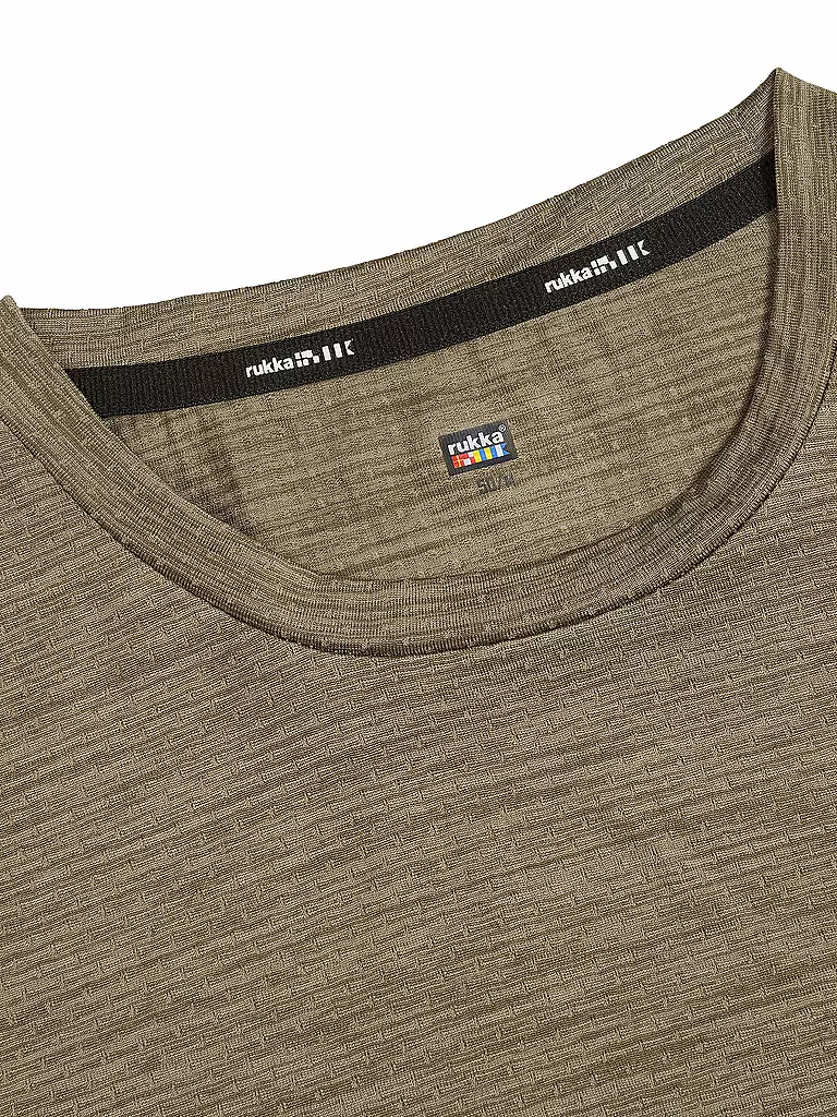 RUKKA | Herren Laufshirt Ylikiika | braun