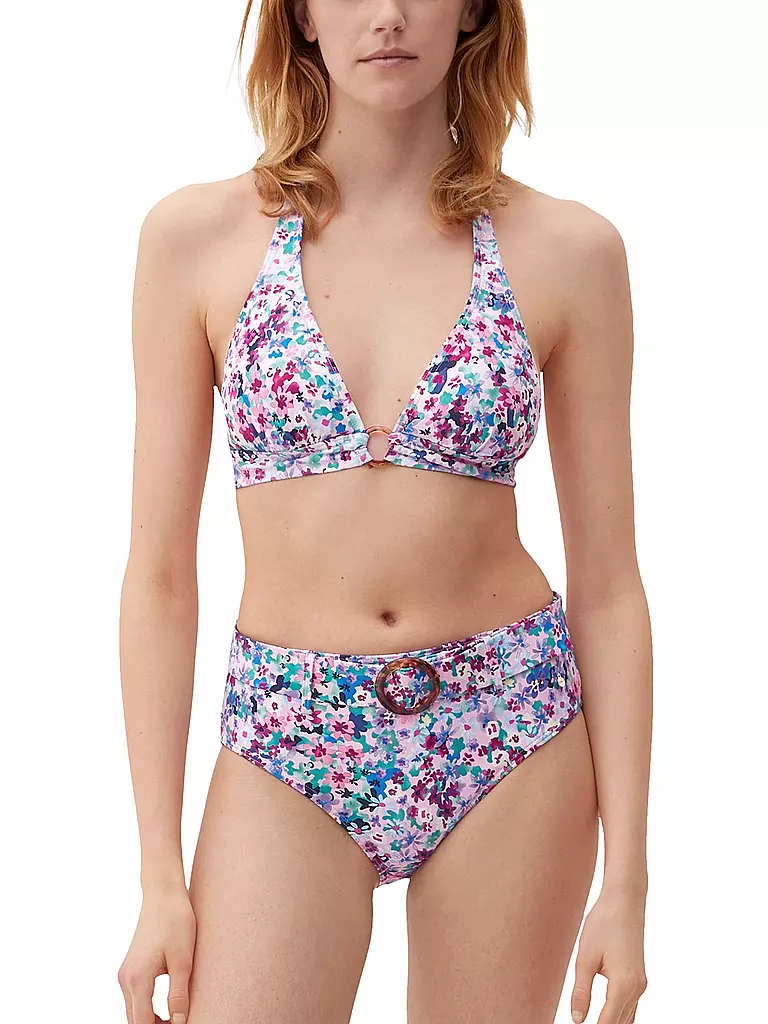 S.OLIVER | Damen Bikinioberteil Lilac Print | lila