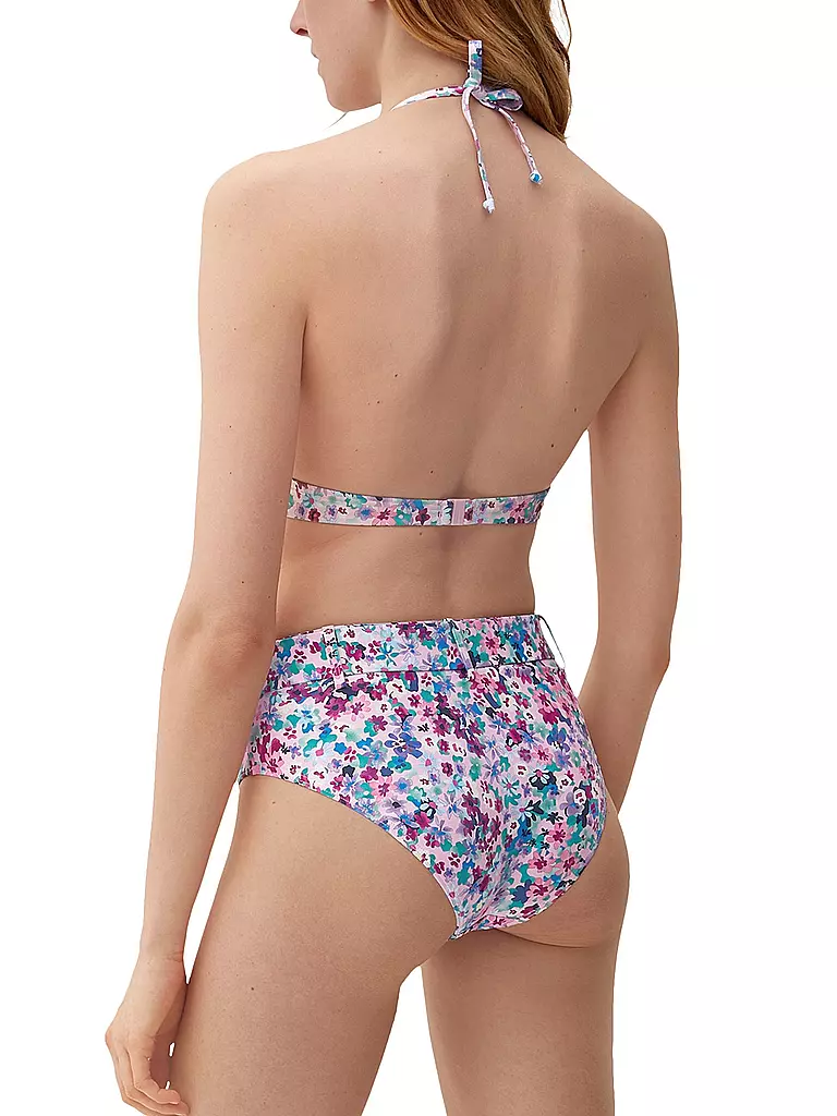 S.OLIVER | Damen Bikinioberteil Lilac Print | lila