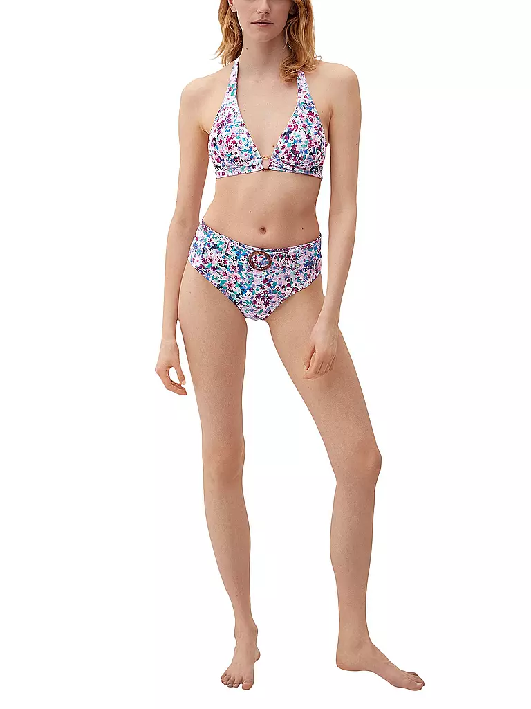 S.OLIVER | Damen Bikinioberteil Lilac Print | lila