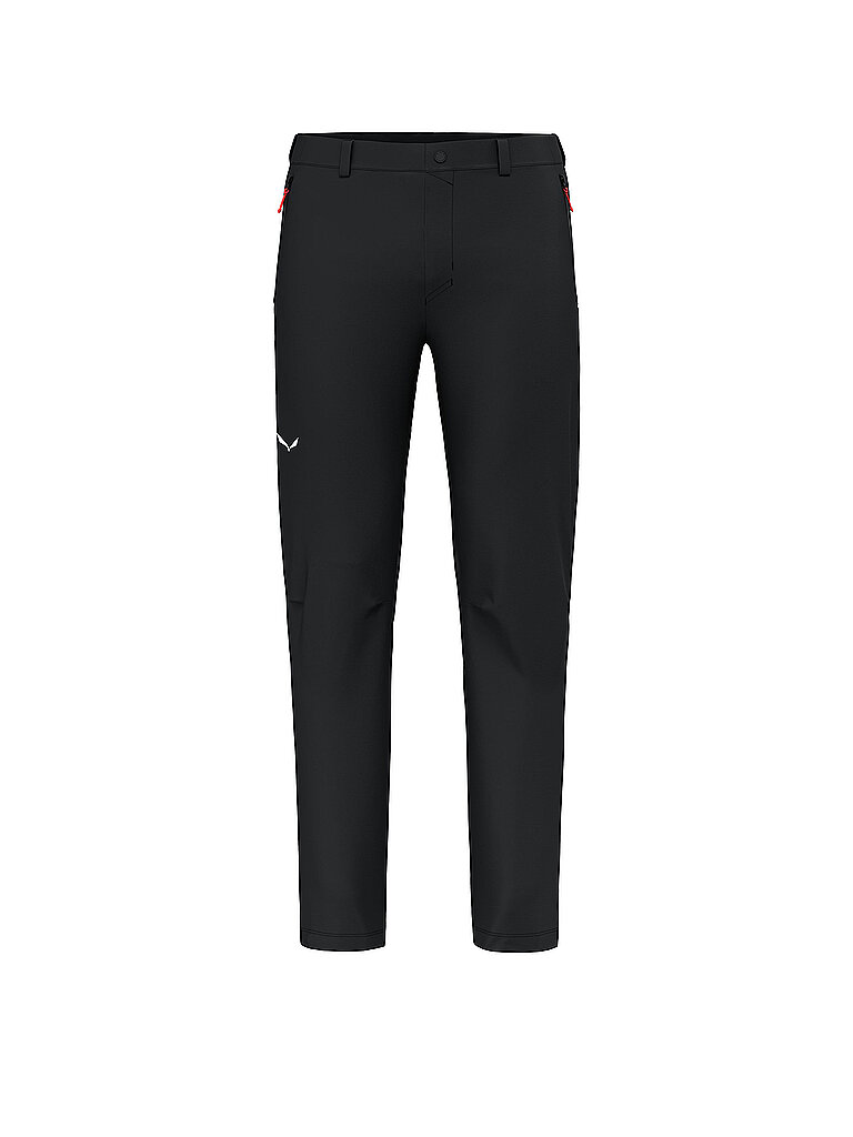 Salewa Wanderhose Puez Durastretch Softshell Schwarz
