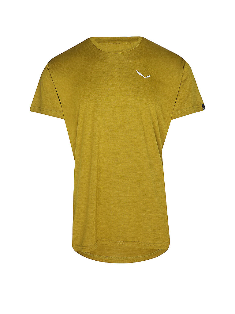 Salewa Funktionsshirt Dry'Ton Baumwolle Gold