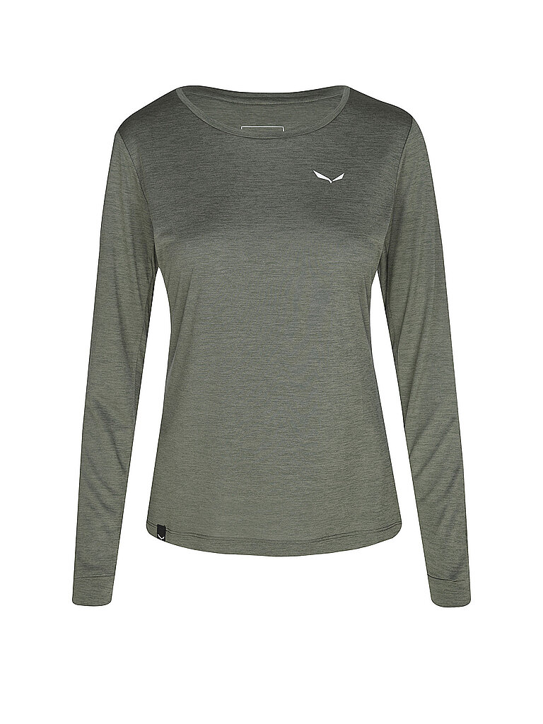 Salewa Longsleeve Dry'Ton Olive
