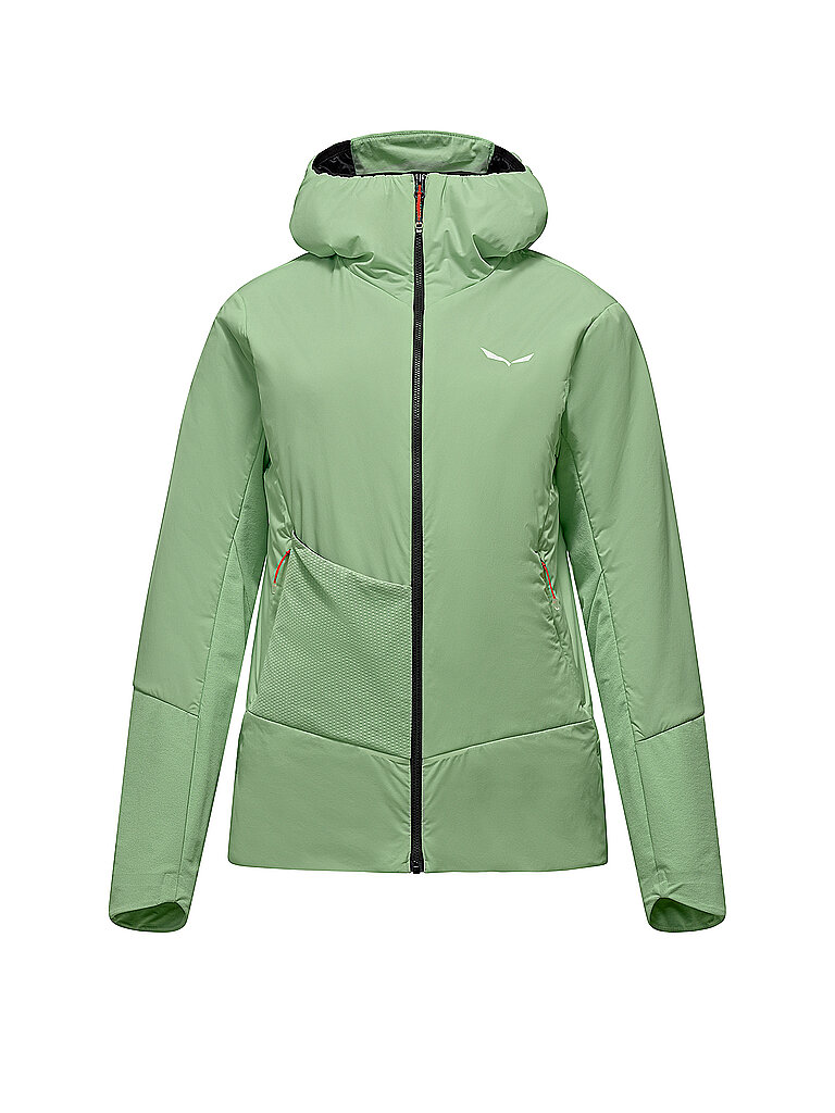 Salewa Hoodie Hybrid TirolWool Hellgrün