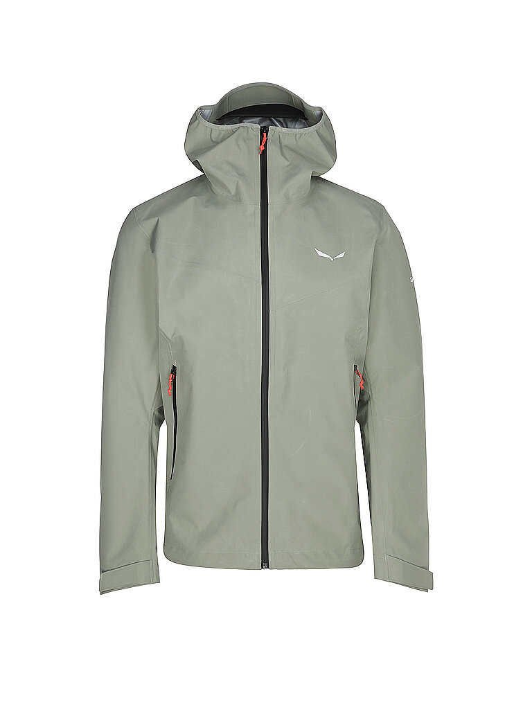 Salewa Wanderjacke 3L Hardshell GORE-TEX Grau