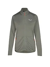 SALEWA | Damen Fleecejacke Puez Cammino Polarlite | olive