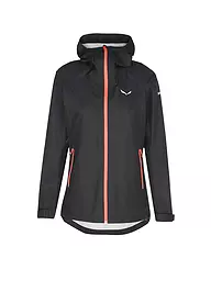 SALEWA | Damen Wanderjacke Puez (Aqua 3) PTX Hoodie | schwarz