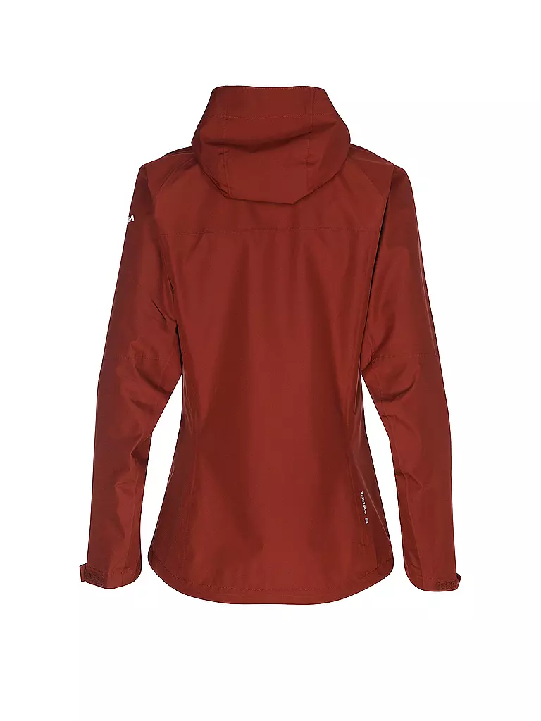 SALEWA | Damen Wanderjacke Puez Aqua Powertex Hoodie | dunkelrot