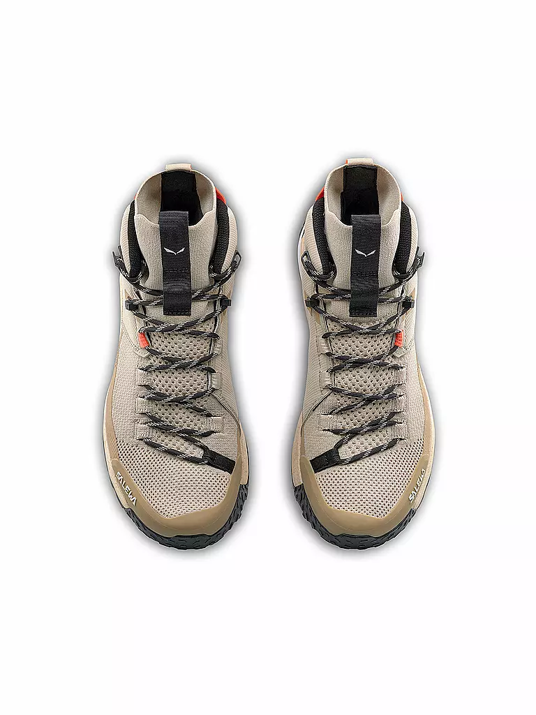 SALEWA | Damen Wanderschuhe Puez Knit Mid Powertex | beige