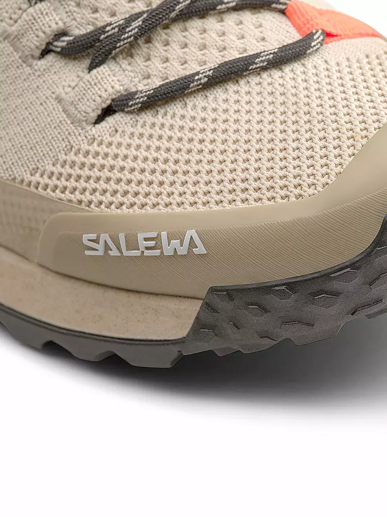 SALEWA | Damen Wanderschuhe Puez Knit Mid Powertex | beige