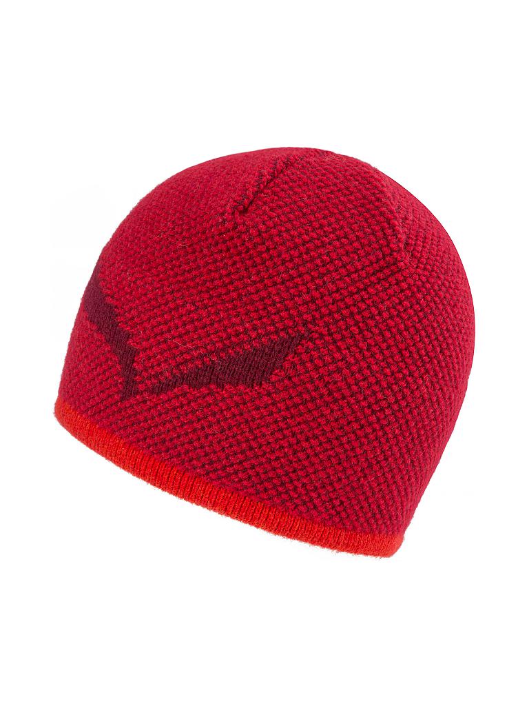 SALEWA | Haube Ortles Wool Beanie | rot