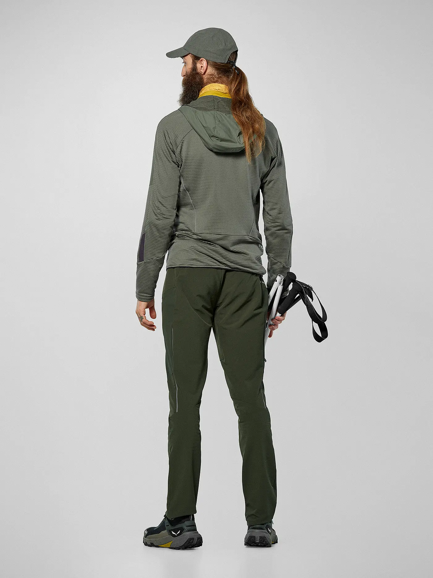 SALEWA | Herren Fleecejacke Pedroc PL Wind Hoodie | olive