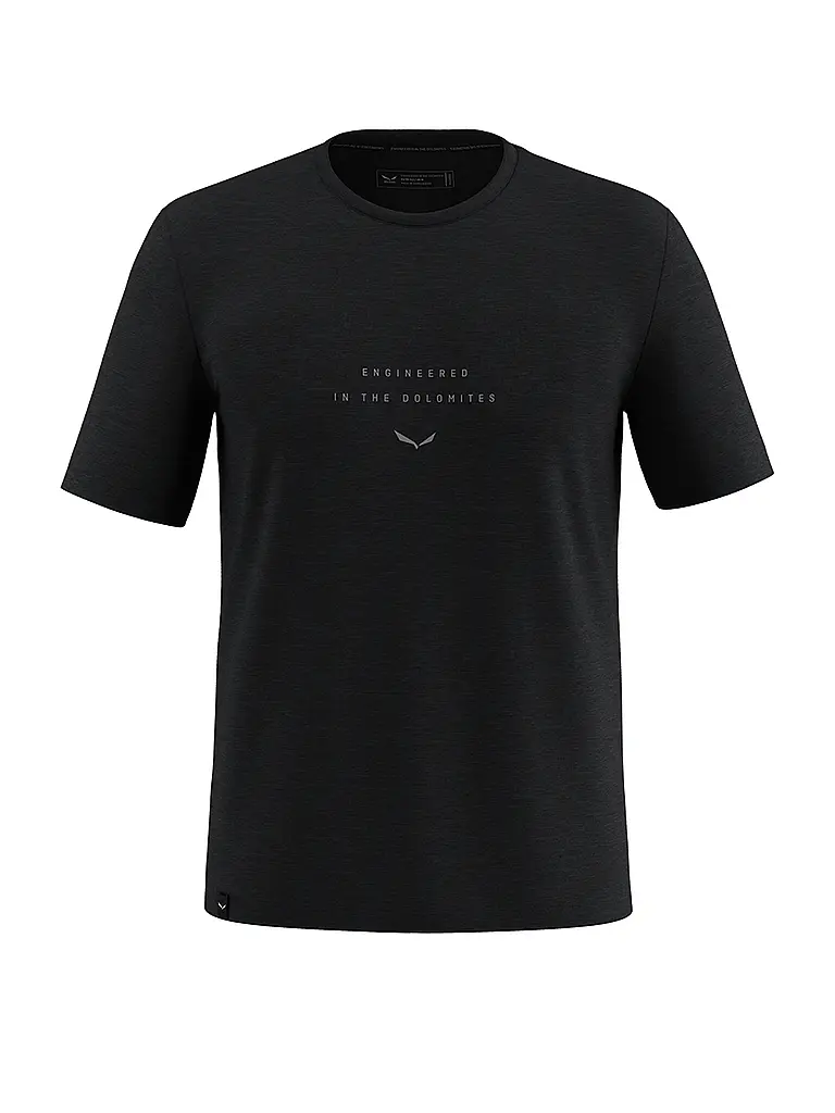 SALEWA | Herren Funktionsshirt Eagle Eitd Merino | schwarz