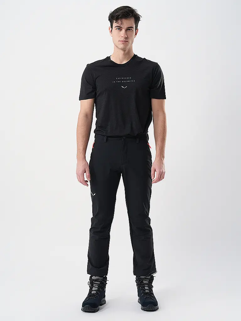 SALEWA | Herren Funktionsshirt Eagle Eitd Merino | Schwarz