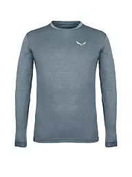 SALEWA | Herren Funktionsshirt Puez Melange Dry’Ton | hellgrau