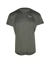 SALEWA | Herren Funktionsshirt Puez Melange Dry | olive