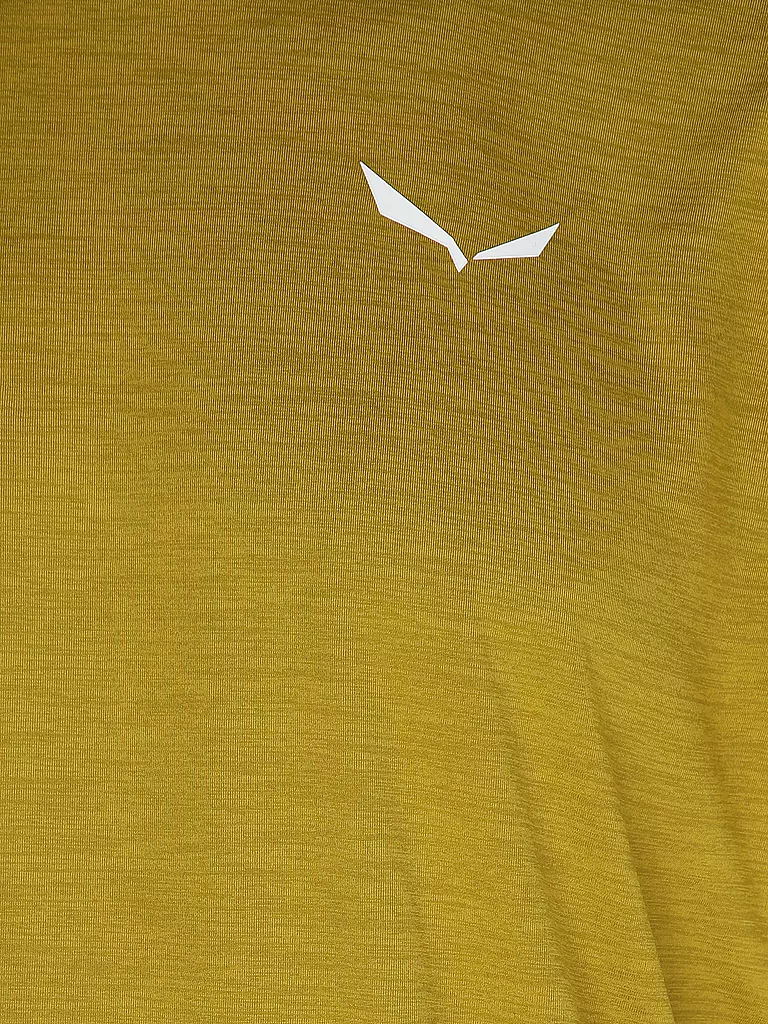 SALEWA | Herren Funktionsshirt Puez Melange Dry | gold