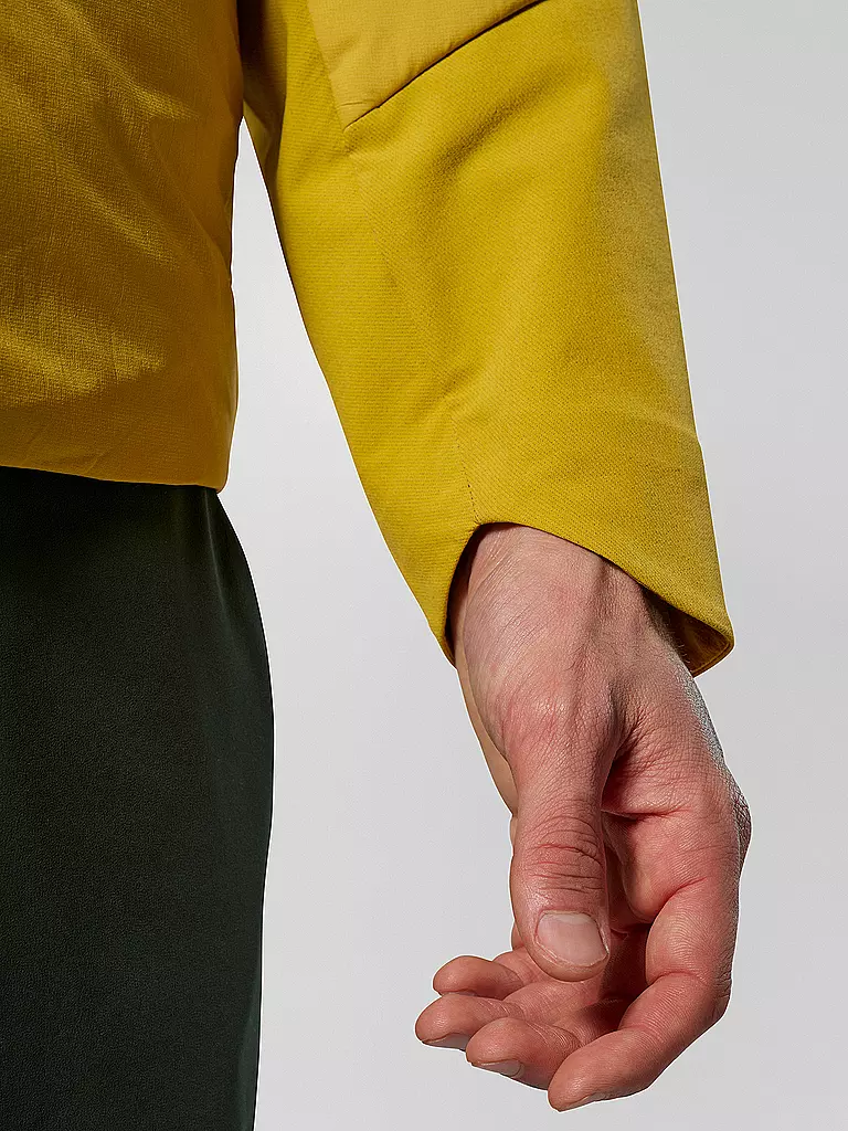 SALEWA | Herren Hybridjacke Pedroc TQ Air Hoodie | gold