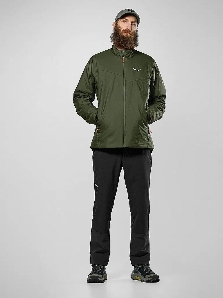 SALEWA | Herren Jacke Puez Catinaccio 2 Tirolwool® | olive