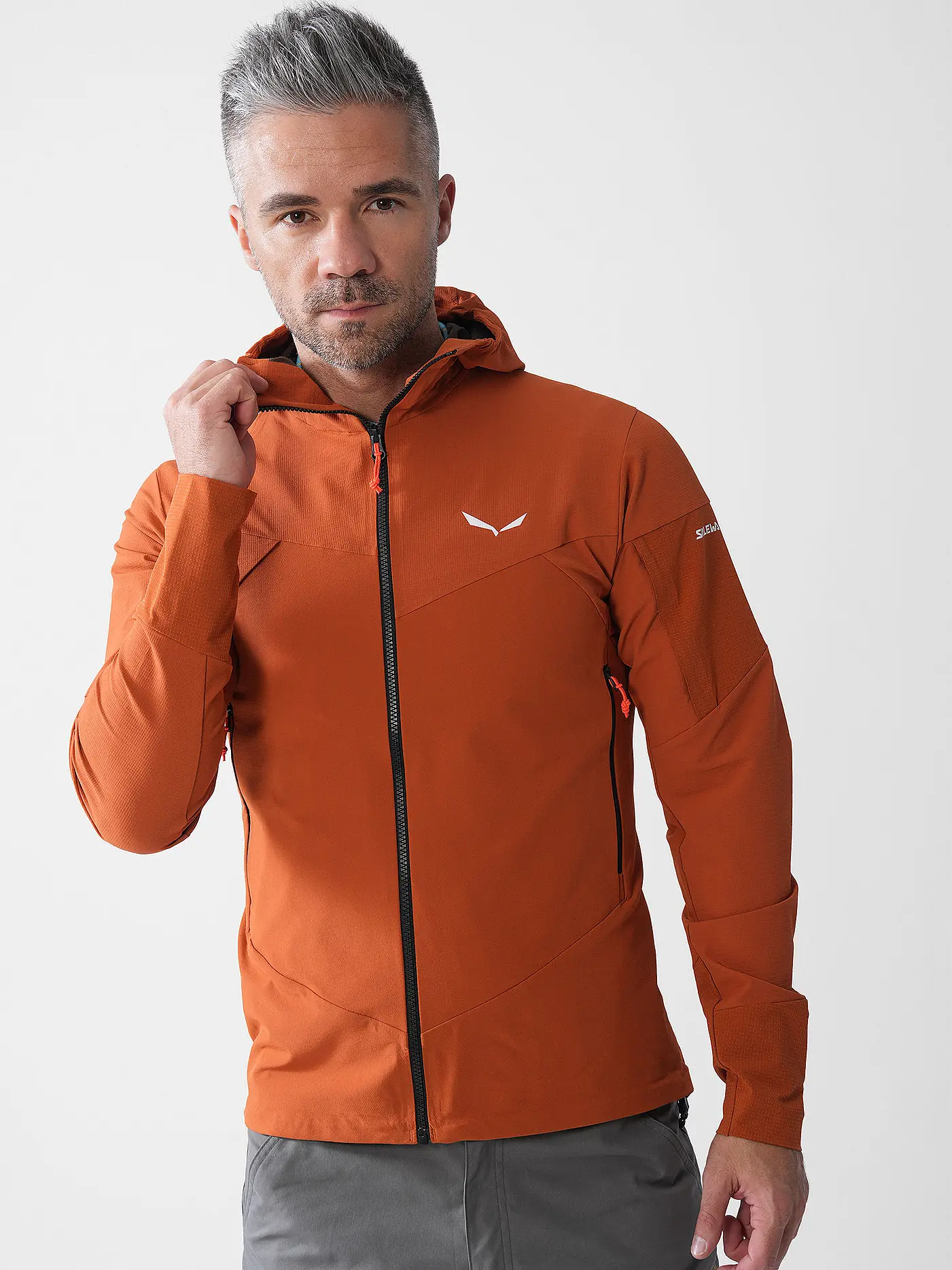 SALEWA | Herren Softshell Jacke Agner Durastretch | orange